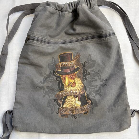 Disney World Splash Mountain DARE TO TURN BACK Canvas  display picture 2